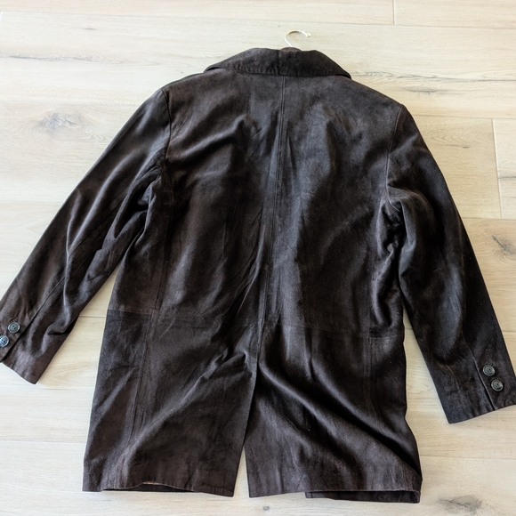 Kenneth Cole Brown Leather Jacket - Picture 5 of 11